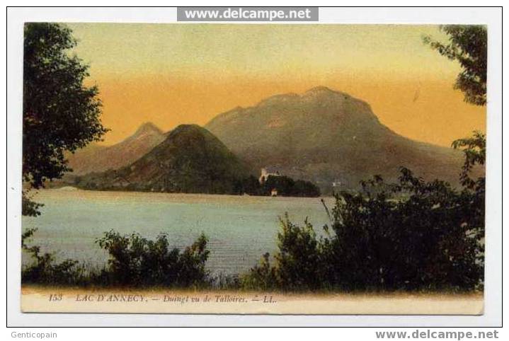 F8  - LAC D´ANNECY - Duingt Vu De Talloires (1915) - Duingt