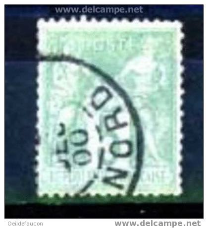 Yvert - 102 - Cote 2 € - 1898-1900 Sage (Tipo III)