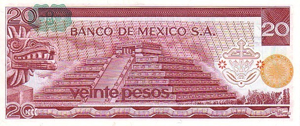 MEXIQUE   20 Pesos   Daté Du 08-07-1977  Pick 64b     ***** BILLET  NEUF ***** - Mexique