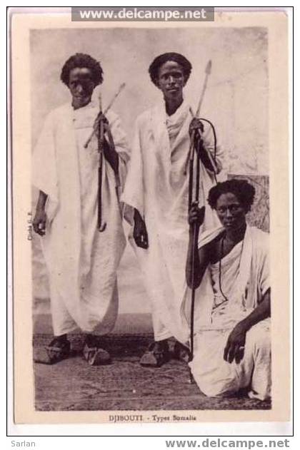 DJIBOUTI , Types Somalis - Djibouti