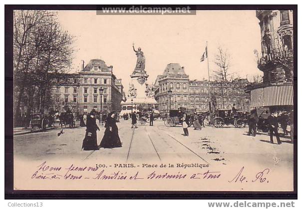 PARIS III - Place De La Republique - Arrondissement: 03