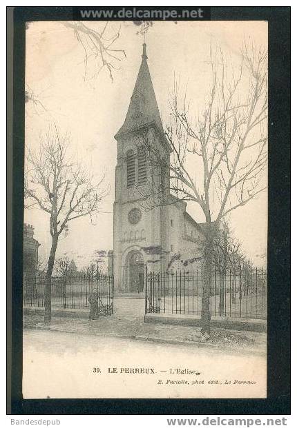 Le Perreux - L'église ( éd. Faciolle) - Le Perreux Sur Marne