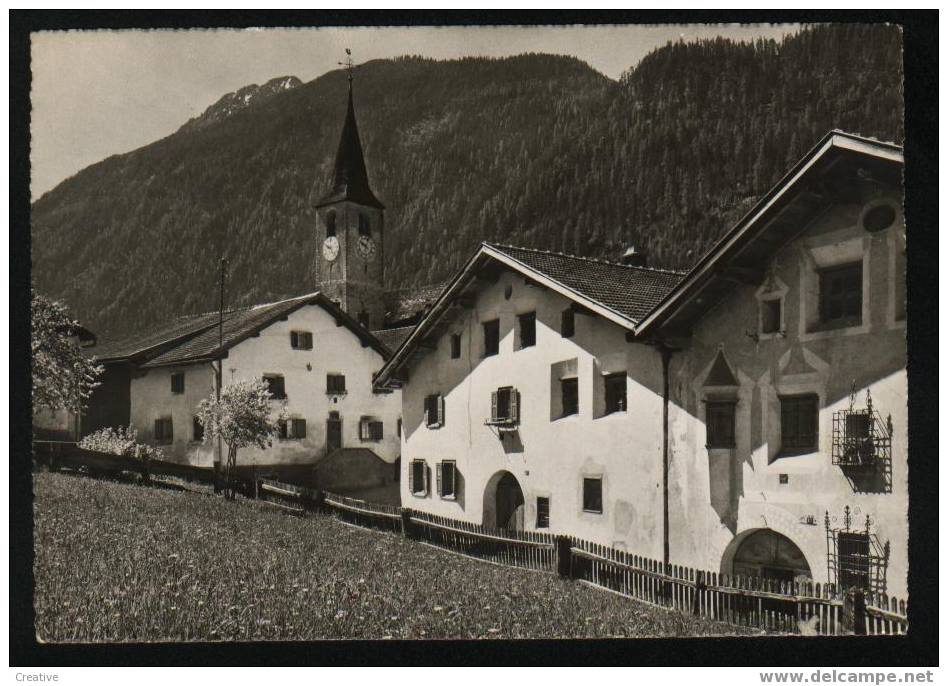 Dorfpartie In Filisur  Albulatal ,Graubünden -  Verlag OTTO FURIER DAVOS-PLATZ - Davos