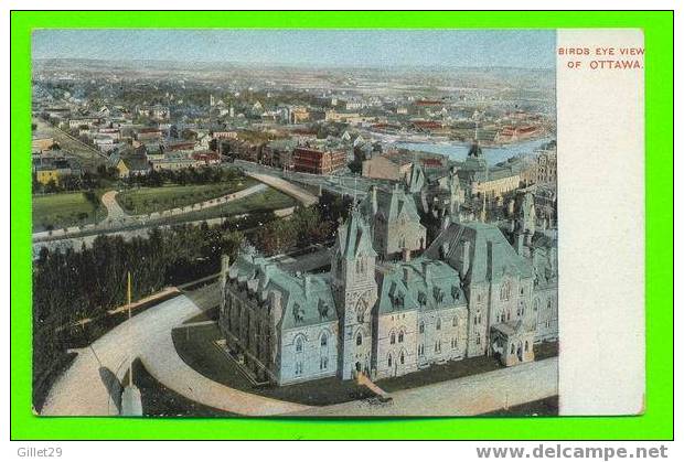 OTTAWA,ONT. - VU À VOL D´OISEAU D´OTTAWA - MONTREAL IMPORT CO - CARTE JAMAIS UTILISÉE - - Ottawa