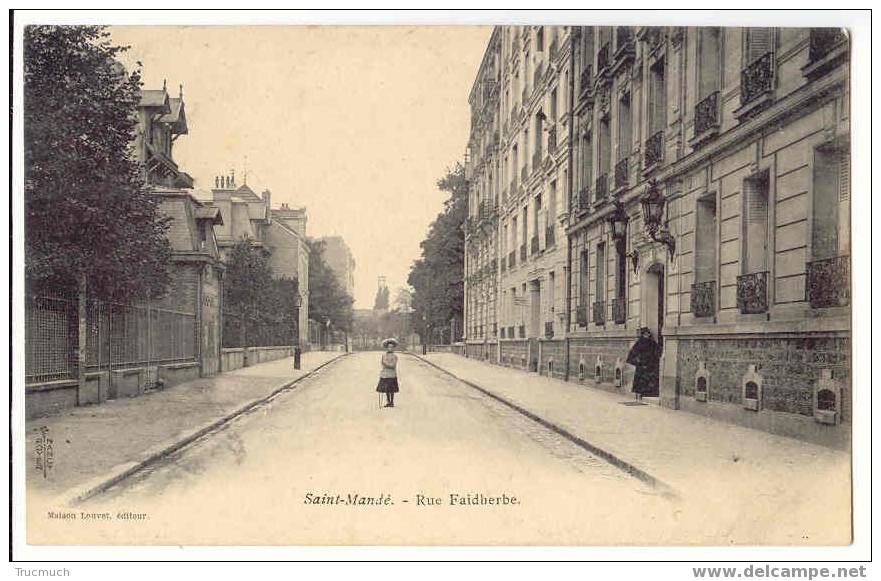 B17 - SAINT-MANDé - Rue Faidherbe - Saint Mande