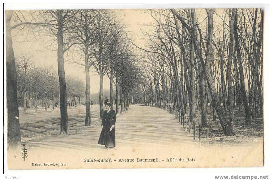 B81 -SAINT-MANDE - Avenue Daumesnil - Allée Du Bois - Saint Mande