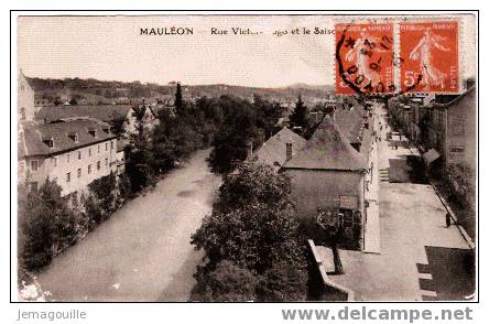 MAULEON 64 - Rue Victor Hugo - 27.6.1923 * - Mauleon Licharre