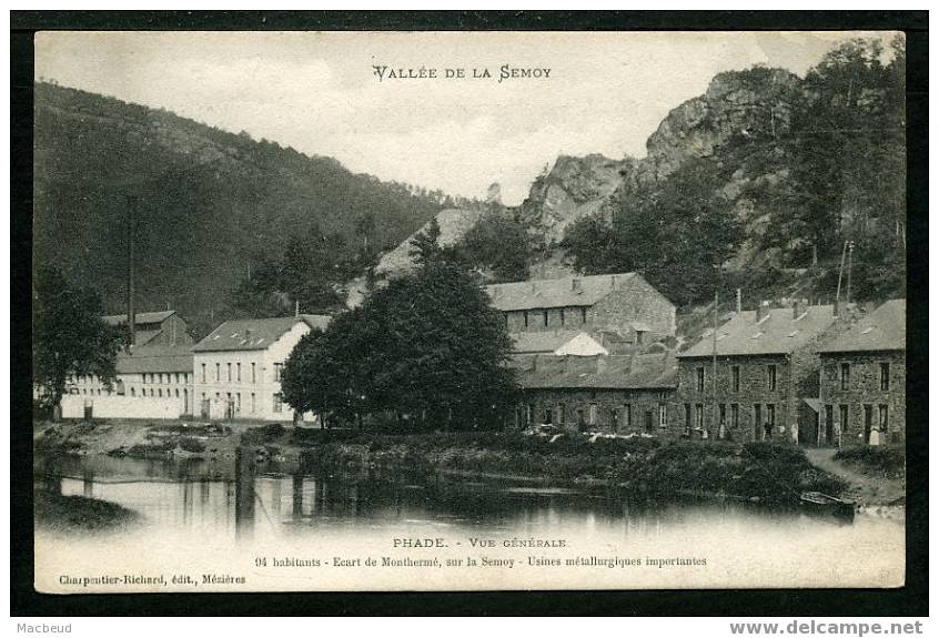 08 - PHADE - (94 Habitants En 1901) à Côté De MONTHERMÉ - Vue Générale - CARTE PRÉCURSEUR - Montherme