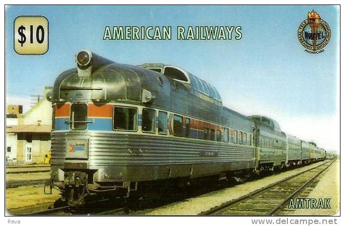 USA $10 BEAUTIFUL COLOURFUL DIESEL TRAIN TRAINS AMTRAC READ DESCRIPTION !! - Other & Unclassified