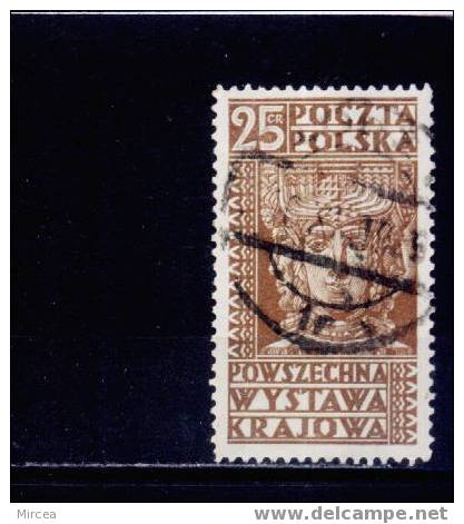 C1512 - Pologne 1928 - Yv.no.349 Oblitere - Oblitérés