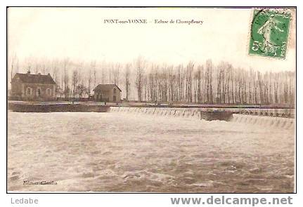 4457-Pont-sur-Yonne, écluse De Champfleury - Pont Sur Yonne