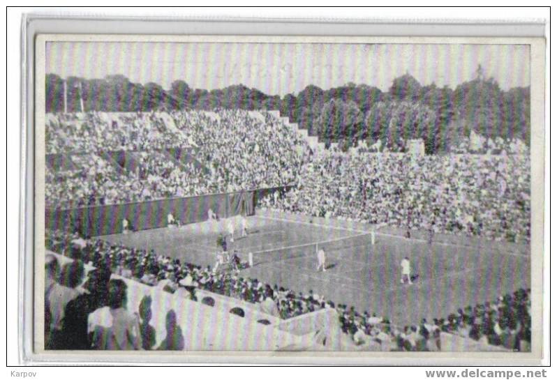 CPA ANIMEE - STADE ROLAND GARROS - Tennis