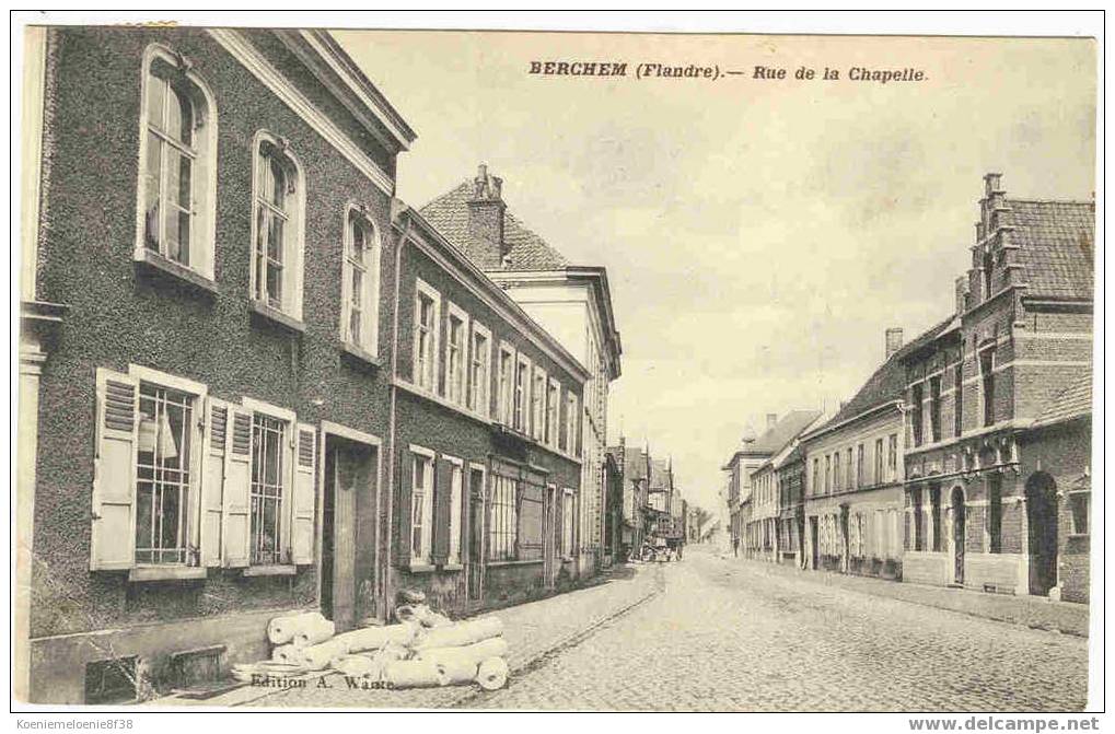 BERCHEM - RUE DE LA CHAPELLE - Kluisbergen