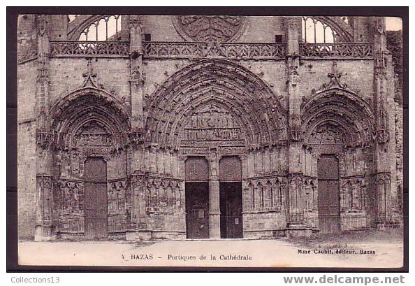 GIRONDE - Bazas - Portiques De La Cathedrale - Bazas