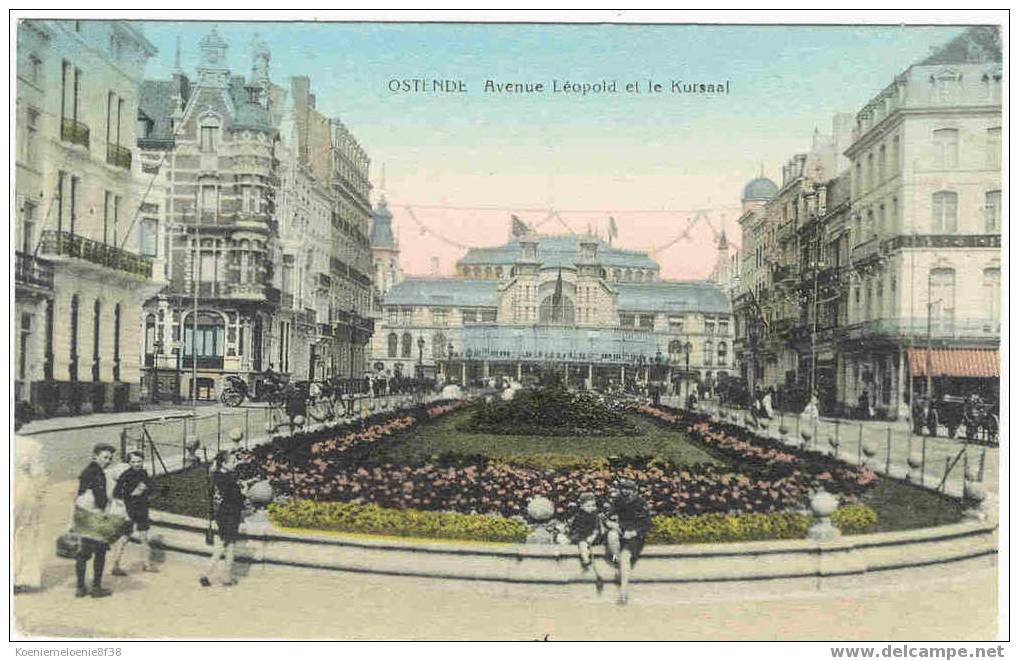 OSTENDE - AVENUE LEOPOLD ET LE KURSAAL - Oostende