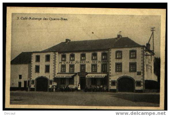 1926 Soheit-Tinlot Café-Auberge Des Quatre-Bras - Tinlot