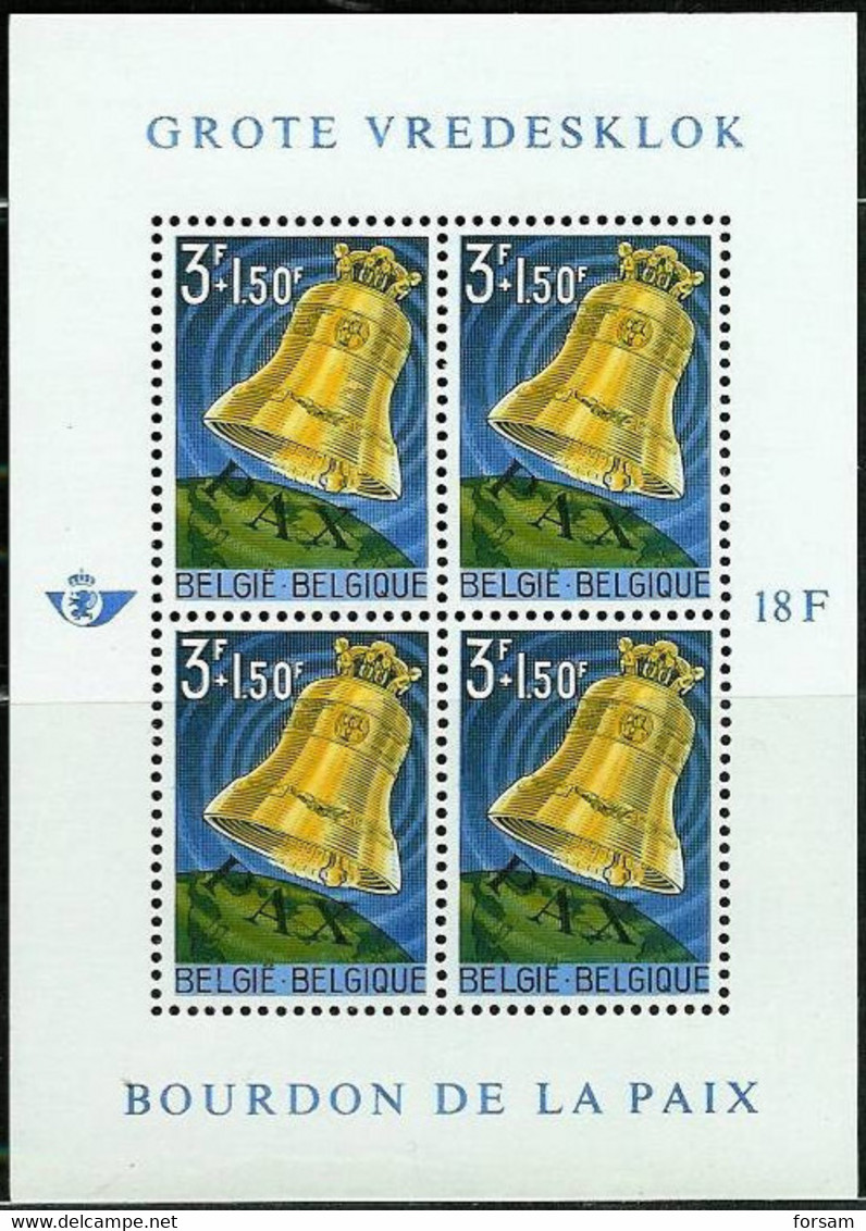 BELGIUM..1963..Michel # BLOCK 28...MNH. - 1961-2001