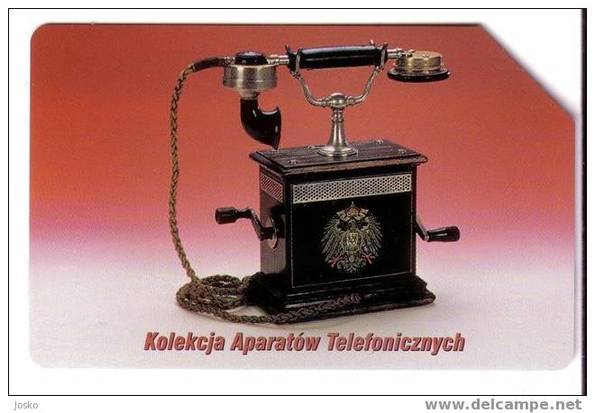 Poland - Polonia - Pologne - Phone - Telephone - Phones - Telefono - Old Telephones Set , Card 5/12 - Polen