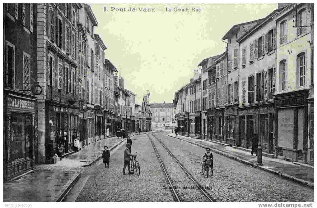 PONT-de-VAUX - La Grande Rue - Pont-de-Vaux