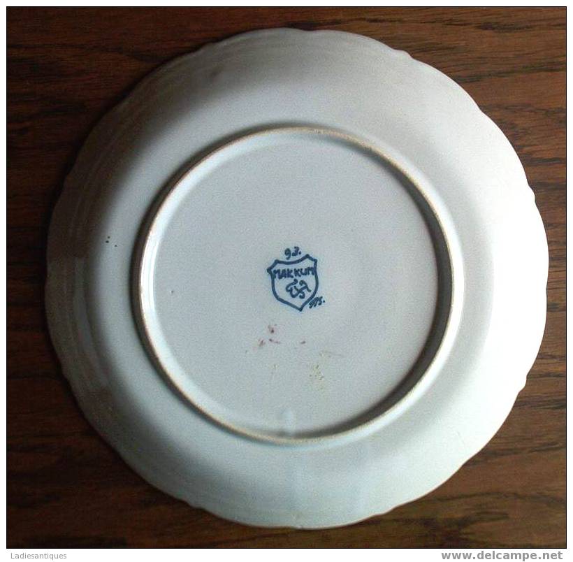 Makkum  Assiettte - Bord - Plate - AS 1262 - Delft (NLD)