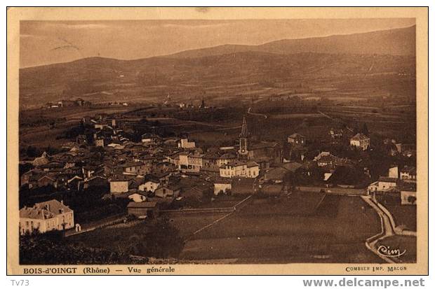 Cpa 283  - BOIS D'OINGT - Vue Générale - Le Bois D'Oingt