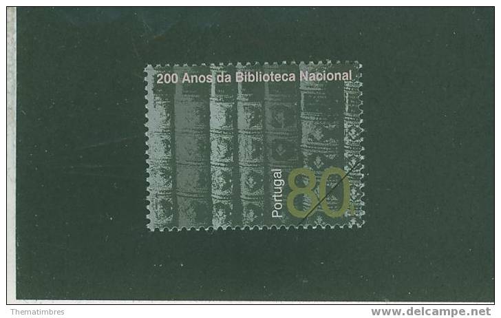SPE0060 Specimen Bibliotheque Nationale Livres Reliés 2090 Portugal 1996 Neuf ** - Sonstige & Ohne Zuordnung