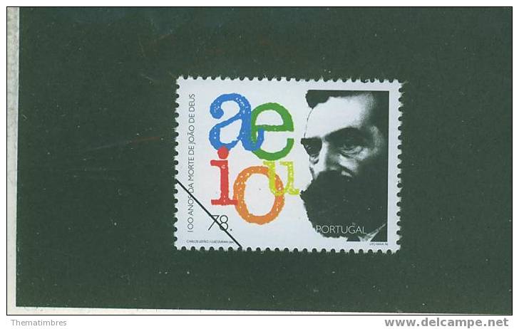 SPE0063 Specimen Poete Joao De Deus 2099 Portugal 1996 Neuf ** - Unused Stamps