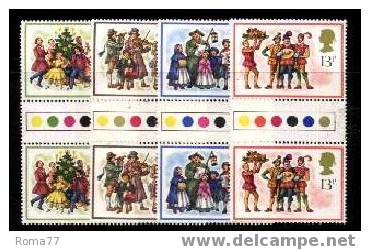 IX - GRAN BRETAGNA 1978 - " SEMAFORI " : NATALE SERIE N. 876/879  *** - Unused Stamps