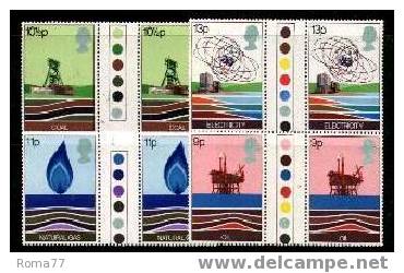 IX - GRAN BRETAGNA 1978 - \" SEMAFORI \" : RISORSE ENERGETICHE SERIE N. 855/858  *** - Neufs