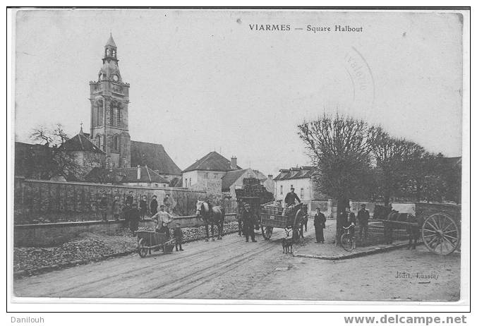 95 // VAL D OISE / VIARMES / Square Halbout / ANIMEE Edit Lassier - Viarmes