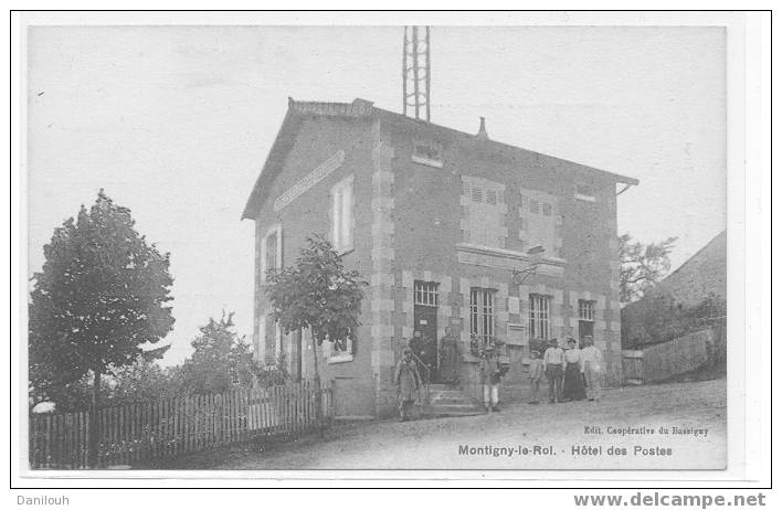52 //HAUTE MARNE / MONTIGNY LE ROI / HOTEL DES POSTES , Ed Coopérative De Bassigny - Montigny Le Roi