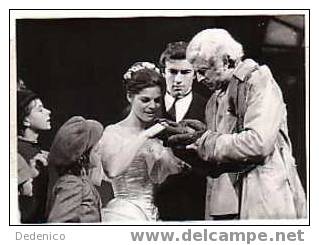 PHOTO DE PRESSE / RARE  : Georges  DESCRIERES Et Catherine  SALVIAT : " LE SONGE  " 1970 - Photos