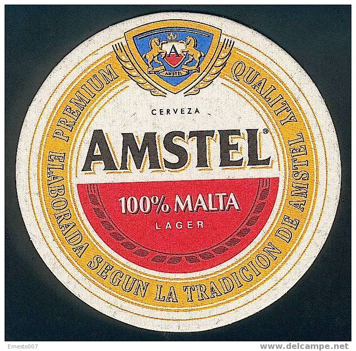 BEER MATS: "AMSTEL"  (BEER) From Spain New, See Picture - NEW - Beer Mats