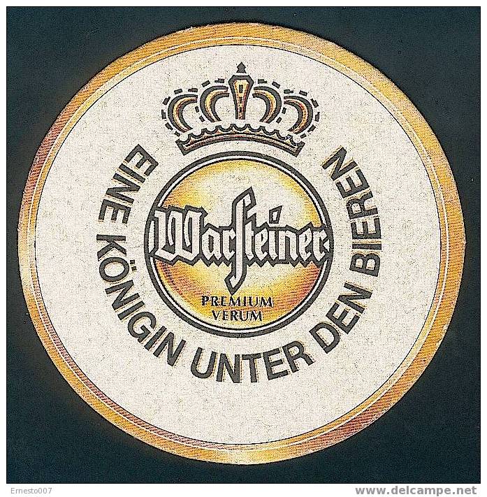 BEER MATS: "WARSTEINER"  (BEER) From GERMANY New, See Picture - Beer Mats