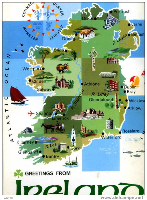 GREETINGS  From IRELAND - Otros & Sin Clasificación