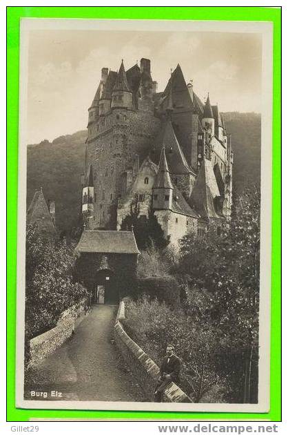 BURG ELZ - ANIMATED - KUNSTANSTALT FRITZ GUTMANN - CARD NEVER BEEN USE - - Cochem