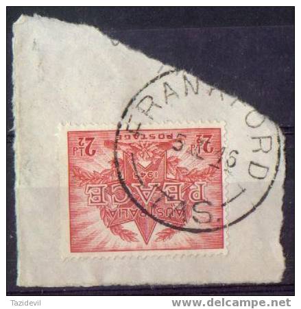 Australia - TASMANIA - 1946 Postmark - Frankford - Used Stamps