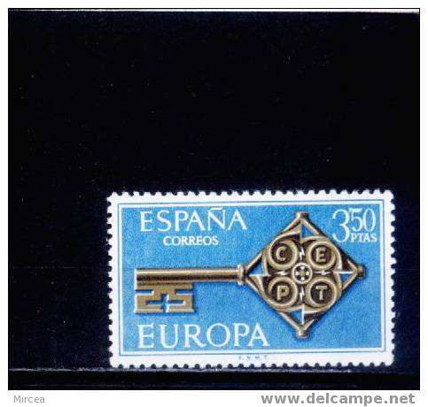 C863 - Espagne 1968 - Yv.no.1523 Neuf** - 1968