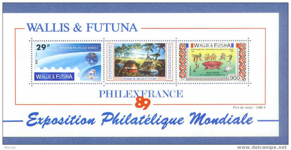 T2359-Wallis Et Futuna/Philexfrance 89 BF4 Neuf **** - Other & Unclassified