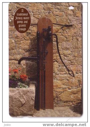 Jersey Islands - Pumps - Traditional Water Pump - [ 7] Jersey Y Guernsey