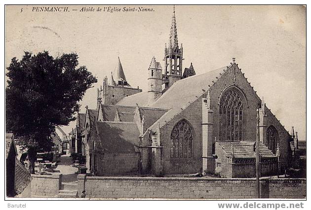 PENMARCH - Abside De L´Eglise Saint-Nonna - Penmarch