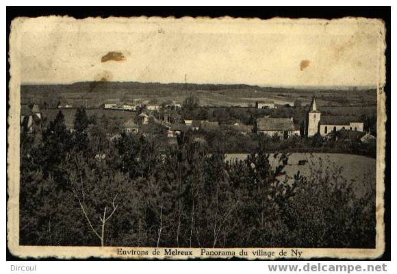 1980 Environs De Melreux Panorama Du Village De Ny - Hotton