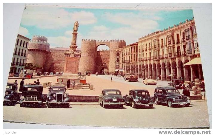 ANTIGUA POSTAL DE AVILA - CIRCULADA - ED. GARCIA GARRABELLA. - Ávila