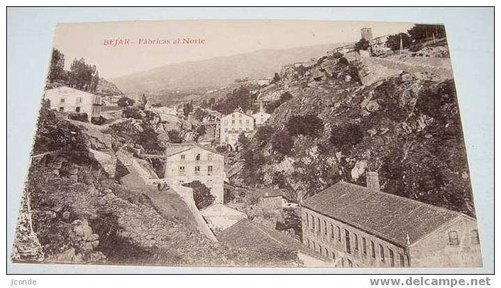 ANTIGUA POSTAL DE BEJAR - SALAMANCA - NO CIRCULADA - ED. FOT. BIENVENIDO. - Salamanca