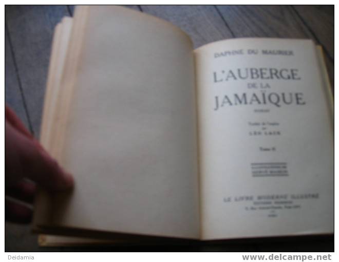 L’auberge De La Jamaïque Par Daphné Du Maurier, 1951 - Abenteuer