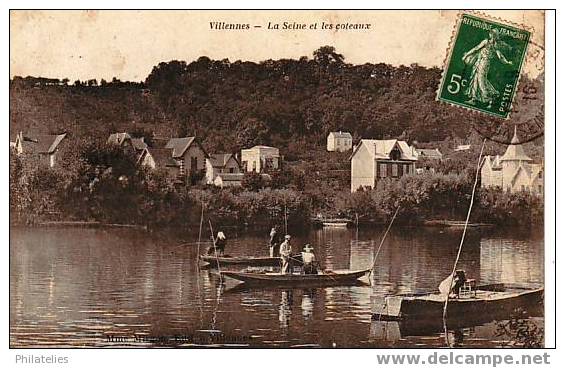 Villennes  La Seine Et Les Coteaux - Villennes-sur-Seine