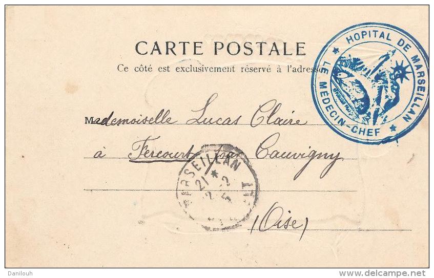 34 //HERAULT / MARSEILLAN / Le Capelet / (correspondance Militaire Au Verso = Tampon De L´hopital De Marseillan) - Marseillan