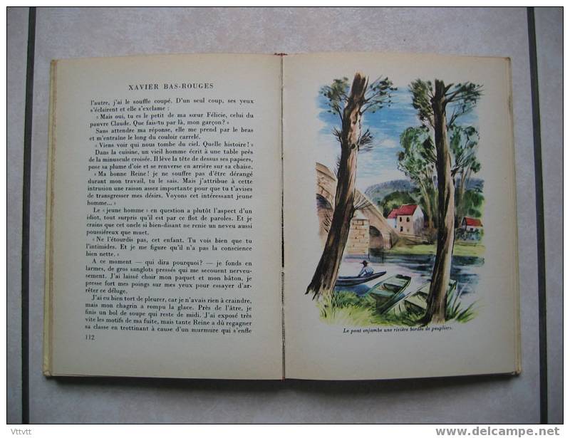 Xavier Bas-Rouges De Renée Aurembou (1955), Illustrations Pierre Dehay, Editions G.P. (Rouge Et Or) - Bibliothèque Rouge Et Or