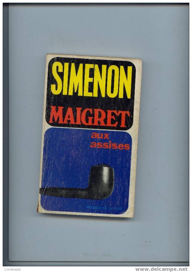 Simenon Maigret Aux Assises Presses De La Cité N°33 - Simenon