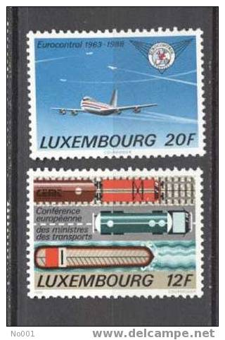 Luxembourg   1144/1145   * *  TB  Dont Avion - Nuovi